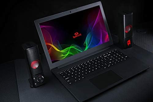 Redragon GS550 Orpheus PC Gaming Speakers, 2.0 Channel Stereo Desktop Computer Sound Bar with Compact Maneuverable Size, Headphone Jack, Quality Bass and Decent Red Backlit, USB Powered w/ 3.5mm Cable - Image 7