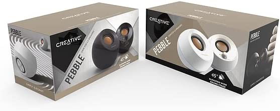 Creative Pebble 2.0 USB-Powered Desktop Speakers with Far-Field Drivers and Passive Radiators for Pcs and Laptops (Black) - Image 9